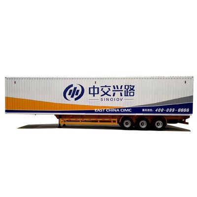 오픈 윙 밴 박스 트럭 트레일러