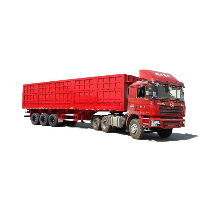 CIMC 40ft 밀폐형 박스 석탄 트럭 트레일러